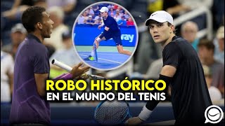 UNO DE LOS MAYORES ROBOS DE LA HISTORIA DEL TENIS ¿DEBERÍAN PONER YA EL VAR [upl. by Aenad70]