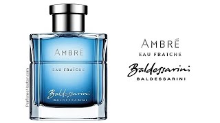 Baldessarini Ambre Eau Fraiche New Fragrance [upl. by Noyek631]