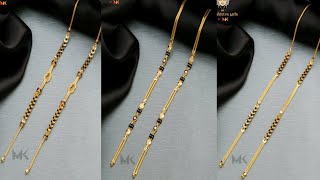 6 Gm Gold Mangalsutra Chain Designs  Mangalsutra Chain Designs  DK Jewellers [upl. by Inessa]