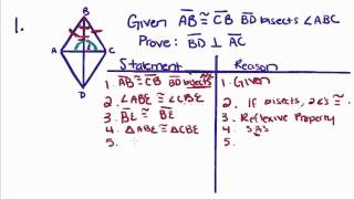 Geometry  23  Proving Lines Perpendicular [upl. by Blessington494]