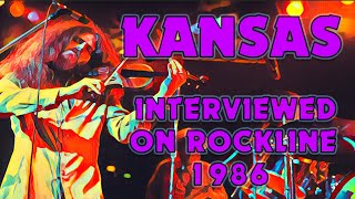 KANSAS interviewed on Rockline US radio in 1986 [upl. by Norm]