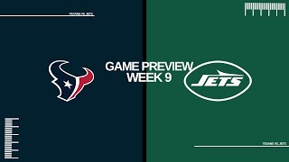 Houston Texans vs New York Jets  2024 Week 9 Prediction [upl. by Niall]