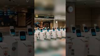 Fastest immigration in the worldChangi Airport shorts news changiairport singapore immigration [upl. by Occor518]