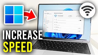 How To Increase WiFi Speed On Windows 11  Full Guide [upl. by Htir]