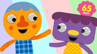 Hello Hello  More Kids Songs  Nursery Rhymes  Noodle amp Pals [upl. by Navert]