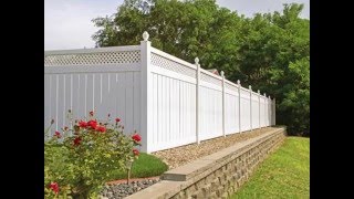 philippine supplier pvc fence No maintenance [upl. by Hirai182]