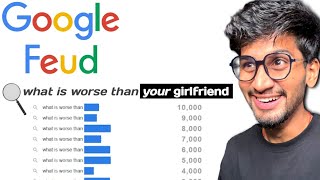 Exploring the Weirdest Google Feud Searches Ever [upl. by Oiludbo]