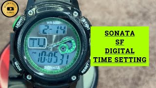 SONATA DIGITAL TIME SETTING [upl. by Schiro202]