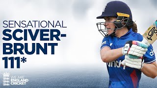 Class Batting  Nat SciverBrunt Hits Unbeaten 111  England Women vs Australia 2023 [upl. by Tdnaltroc609]