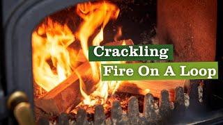 Crackling Fireplace on Loop [upl. by Henigman1]