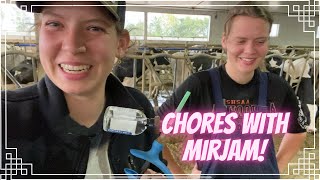 Farm Girl Diaries Ep 1  Chores With Mirjam [upl. by Fokos]