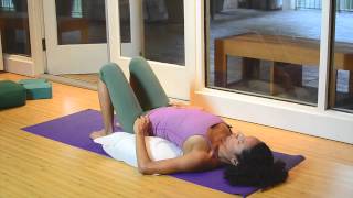 How to Do Pelvic Tilts amp Back Exercises Using a Pillow  Mind amp Body Exercises [upl. by Akima]