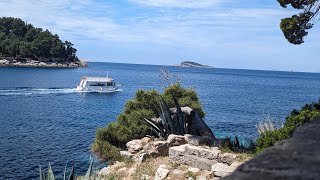 Cavtat Croatia timelapse of city beach 🇭🇷🌞🌞 [upl. by Ocko]