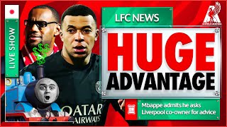 LEBRON TO ADVISE MBAPPE TO JOIN LIVERPOOL Surely Its Happening 😉 Liverpool FC Transfer News [upl. by Atinuahs]