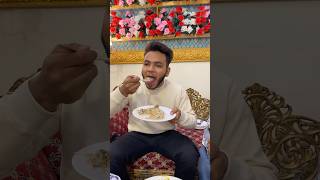 Eating Pakistani Wedding Food wedding shortsfeed shorts [upl. by Vera]