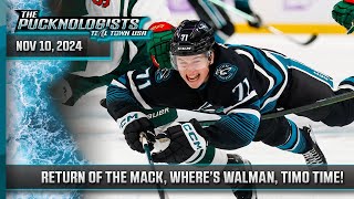 Return Of The Mack Where’s Walman Timo Time  The Pucknologists 225 [upl. by Nnaerb]