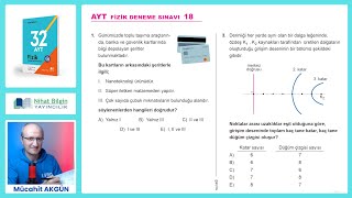 AYT Fizik Branş Denemesi18 2024 I Nihat Bilgin Yayınları SON BASKI [upl. by Alta860]