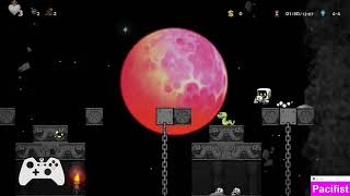 Spelunky 2  No Gold Pacifist Chain Low Eggplant Duat COMPLETE Worlds First [upl. by Eniluqaj]