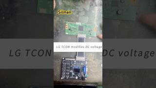 6870C0854A logic board voltage modification by Tcon programmer [upl. by Harvie]