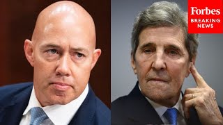 Nobody Voted For You Brian Mast Directly Confronts John Kerry Over His Role As Climate Czar [upl. by Adnalra]