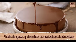 🎂 Tarta de queso y chocolate  Nestlé Postres [upl. by Htiekal]