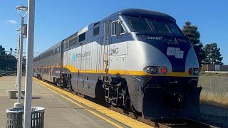 Amtrak Capitol Corridor and California Zephyr at Richmond CA [upl. by Gwenora]