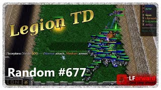 Legion TD Random 677  Trash Units for a Mastermind Player [upl. by Griffis]