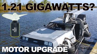 121 Gigawatts Upgrading to a Flipsky 65211 efoil motor and Flipsky 75100 ESC for more power [upl. by Yakcm627]