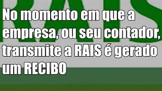 RAIS Consulta Trabalhador O que é Para que Serve Recibo [upl. by Awra]