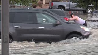 Las Vegas recovering after heavy rain floods [upl. by Nolyak]