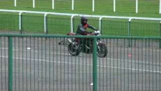 Bandit 1200 Wheelie School 2010  Chepstow Racecourse [upl. by Anawad]