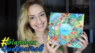 GLAMBOX DE JUNHO DE 2018 GLAMBOX QUE BONITO É  LAIANE LIRA [upl. by Moir]