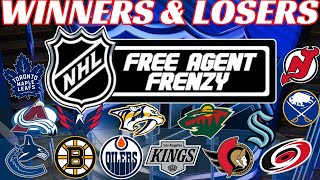 2024 NHL Free Agency Winners amp Losers [upl. by Hung]