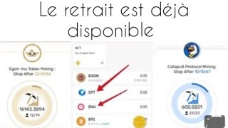 EAGLE NETWORK  COMMENT TRANSFÉRER VOS JETONS EGON INU VERS LE PORTEFEUILLE CRYPTO KARA [upl. by Adriel682]