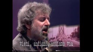 Francesco Guccini  10  Autogrill Live Firenze 1997 [upl. by Amorette]