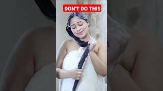 Dos And Donts of Haircare 😲 Hair oiling mistakes to avoid shorts ytshorts youtubeshorts [upl. by Kreager]