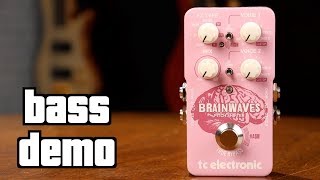 TC Electronic Brainwaves Bass Demo [upl. by Hpesoy167]