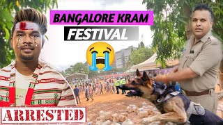 Big Problem😭😭😭 Bangalore Karam Festival Me Huwa Lafada Singer Nitesh Kachhap amp Victor Lakra [upl. by Dnomra]