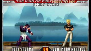 The King of Fighters 98 Ultimate Match on PCSX2 097  Playstation 2 Emulator [upl. by Arand939]