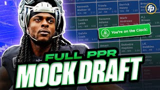 2024 Fantasy Football Mock Draft  PPR Expert Picks [upl. by Norym]