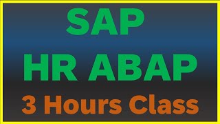 Learn SAP HR ABAP from Scratch BeginnerFriendly Tutorial [upl. by Zahc]