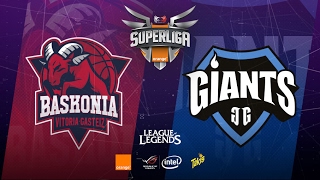 SUPER LIGA ORANGEJornada 3ThunderX3 Baskonia vs Giants Only The BraveMapa 1SUPERLIGAORANGELOL3 [upl. by Ez327]