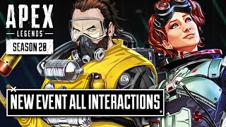 Apex Legends All Characters Voice Actors quot Octane Update quot [upl. by Ramgad]