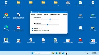 How to Quickly Adjust Your Horizontal and Vertical Desktop Icon Spacing in Windows [upl. by Leivad]