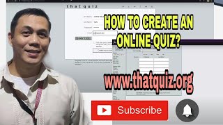 Create an Online QuizTest thru wwwthatquizorg [upl. by Suqram]