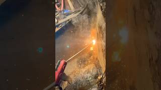 Welding some 7018 rods Comment which is ur favorite welding rodwelder welding welderlife 7018 [upl. by Thgiwd648]