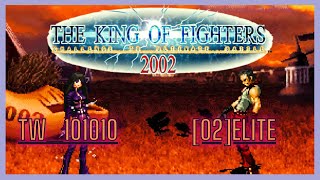 The King of Fighters 2002  ▶ TW101010 🇧🇷 VS 02Elite 🇧🇷 🥇High level Players🥇 FT20 [upl. by Lime]