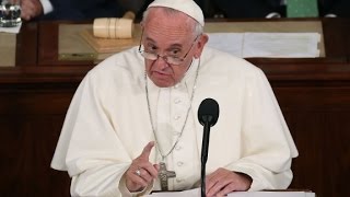 Pope Francis speaks on Iran nuclear deal at UN [upl. by Ydur706]