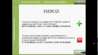 MATEMATICA FINANZIARIA LEZIONE 5 [upl. by Semele]