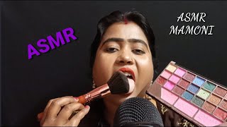 ASMR Spit painting Makeup 💄 [upl. by Eiznekcm]